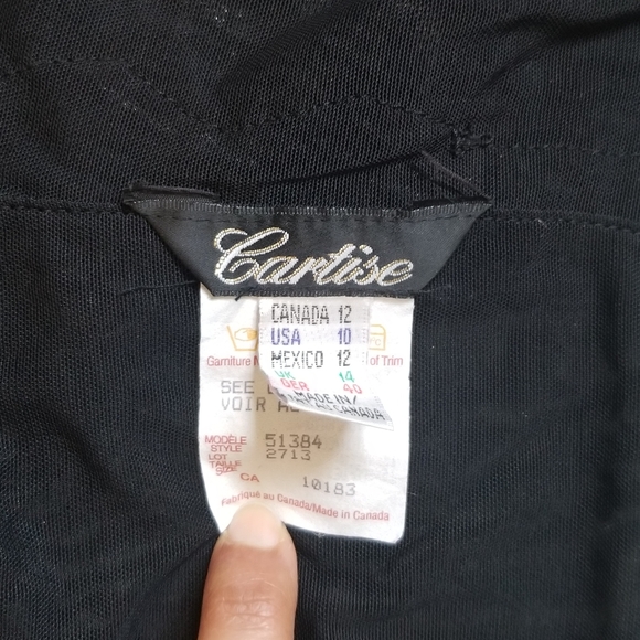 Vintage Cartise Lace Cardigan - Picture 5 of 7